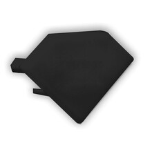 Eindkap zonder kabeldoorvoer - C23.2ZWART