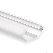 Wit LED met opaal klikafdekking 25,45mm x 11,25mm - C23.2WIT