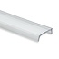 Luksus LED profiel losse afdekking Losse 6 meter transparante LED profiel klikafdekking - 12,4mm - 01, 02, 03, 08, stuc100, stuc200, gips100, gips200