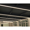 Luksus LED profielen Zwart LED profiel met opaal klikafdekking  40mm x 50mm - XL40ZWART