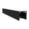 Luksus LED profielen Zwart LED profiel inclusief opaal klikafdekking  30 mm x 30,92 mm - XL306ZWART