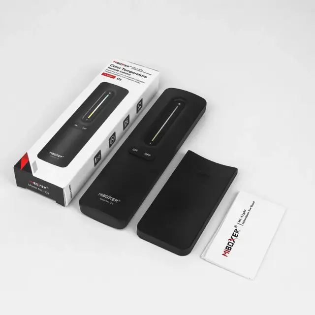 Design afstandsbediening voor CCT / Dual white LED strips - 1 zone - Miboxer C3