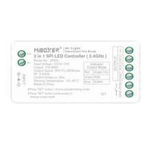 SPI Controller 3-in-1 - Enkelkleurig/RGB/RGBW/RGBWW 2048 pixel - 5V-12V-24V - Miboxer SPIR3