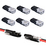 Luksus LED connectoren  Klik stekker verbinder 2 Draad Connector 2pin - 2 stuks