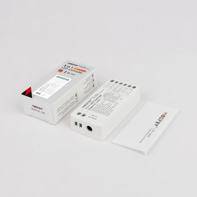 5 in 1 TUYA Zigbee + 2,4ghz LED controller - voor Single Color/Dual White/RGB/RGBW/RGBWW/RGBCCT LED strips 12-24v - SZ5