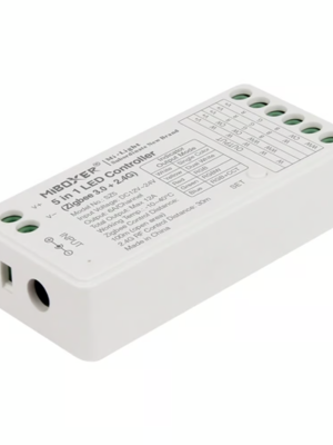 5 in 1 Zigbee + 2,4ghz LED controller - voor Single Color/Dual White/RGB/RGBW/RGBWW/RGBCCT LED strips 12-24v - SZ5