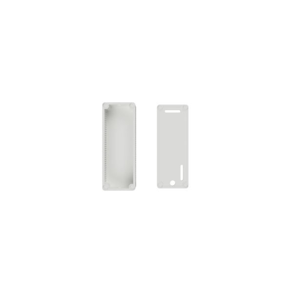 Luksus LED voeding en controller behuizing voor plafondmontage 160 x 60 x 40 mm (l x b x h) - LEDvoedingboxS