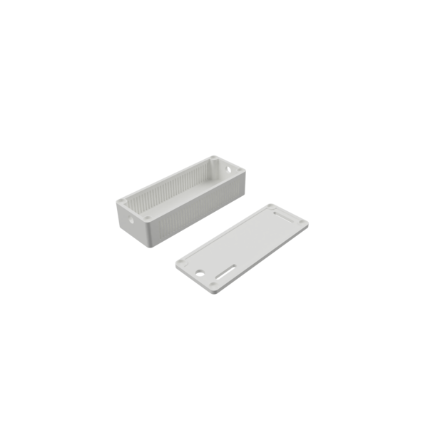 Luksus LED voeding en controller behuizing voor plafondmontage 160 x 60 x 40 mm (l x b x h) - LEDvoedingboxS