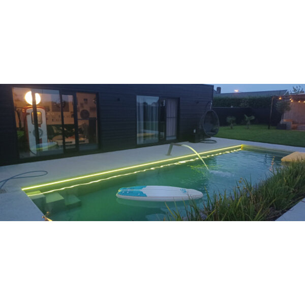 Luksus LED strips Neon Flex LED strip 24 volt RGBWW 2700K 18W 1050LM 16 x 16mm IP65 – 5 meter