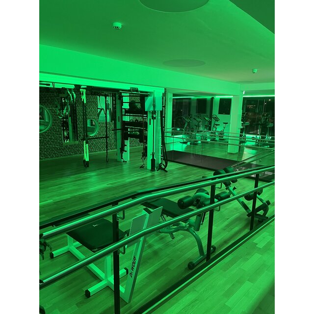 Wit LED hoekprofiel inclusief afdekking 27.05 x 12.35 mm - 323WIT