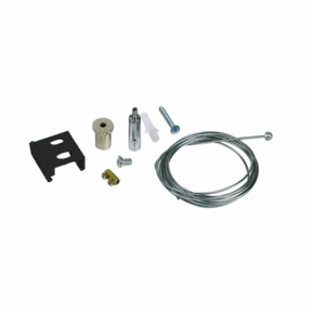 3-fase ophangkabels 150cm voor trackrail zwart