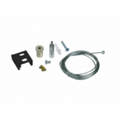 3-fase ophangkabels 500cm voor trackrail zwart