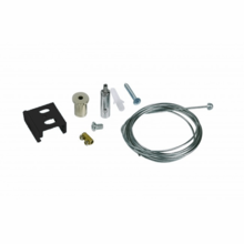 3-fase ophangkabels 500cm voor trackrail zwart