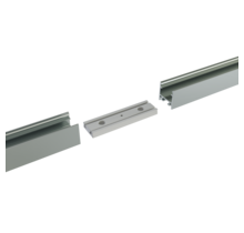 Connector 180° wit voor LED profiel 302WIT
