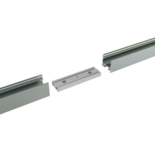 Connector 180° wit voor LED profiel 302WIT