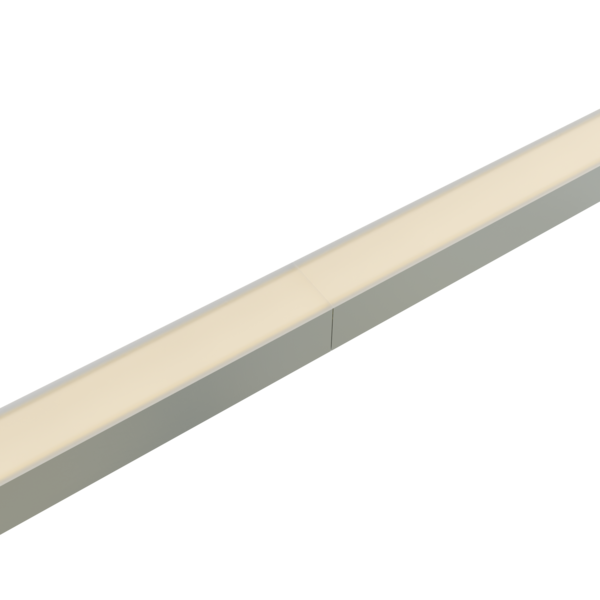LED profiel verbinders en connectoren - Luksus Connector 180° wit voor LED profiel 302WIT