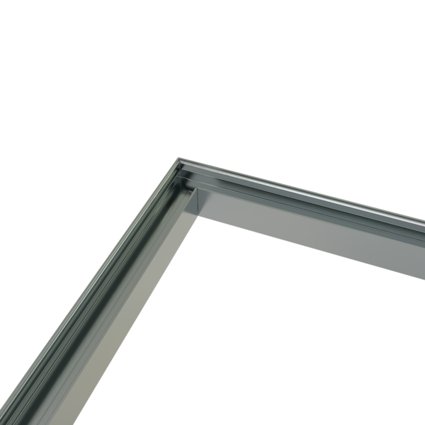 LED profiel verbinders en connectoren - Luksus Hoek verbinder 120° wit voor LED profiel 302WIT
