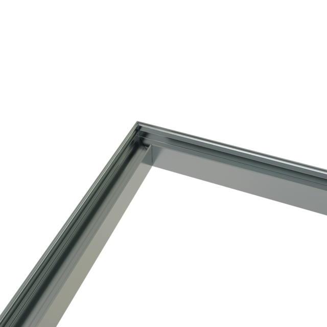 Hoek verbinder 120° wit voor LED profiel 302WIT