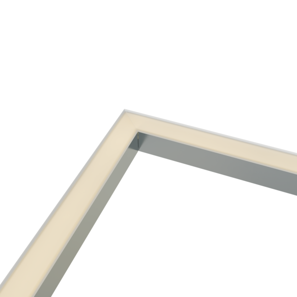 LED profiel verbinders en connectoren - Luksus Hoek verbinder 120° wit voor LED profiel 302WIT