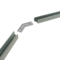 LED profiel verbinders en connectoren - Luksus  Hoek verbinding 135° wit voor LED profiel 302WIT