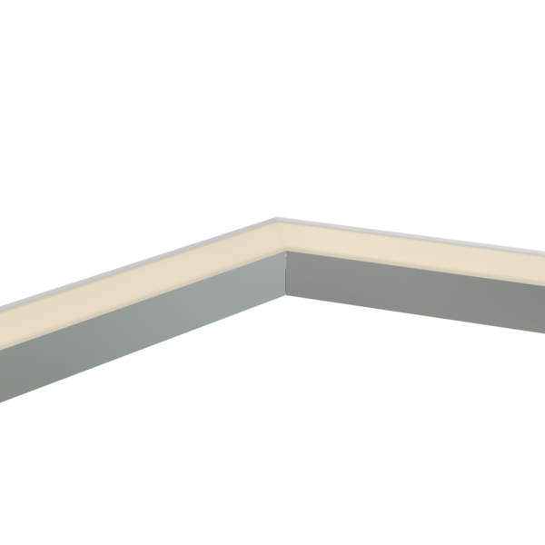 LED profiel verbinders en connectoren - Luksus  Hoek verbinding 135° wit voor LED profiel 302WIT