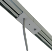 Connector 180° voor LED profiel 318ALU, 318WIT & 318ZWART