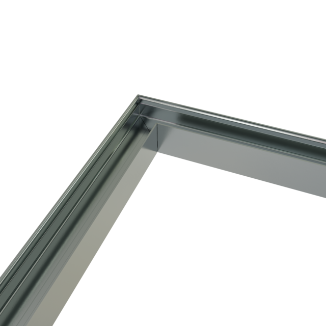 Connector 90° voor LED profiel 318ALU