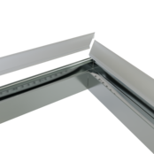 Connector 90° voor LED profiel 318ALU