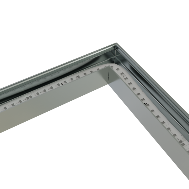 Connector 90° zwart voor LED profiel 318ZWART