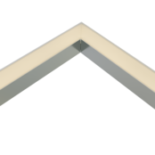 Connector 90° zwart voor LED profiel 318ZWART