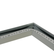 Connector 135° wit voor LED profiel 318WIT