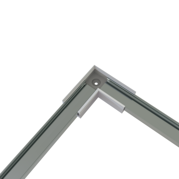 LED profiel verbinders en connectoren - Luksus Hoek verbinder 90 graden voor LED profiel 301ALU
