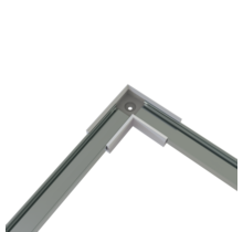 Hoek verbinder 90 graden voor LED profiel 301WIT