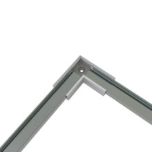 Hoek verbinder 90 graden voor LED profiel 301WIT