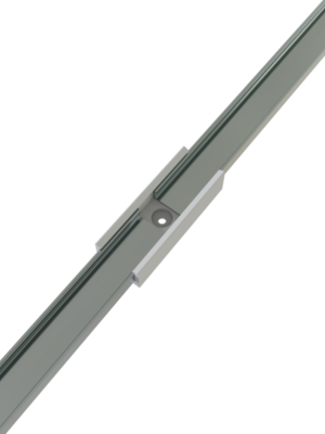 Rechte verbinder 180 graden voor LED profiel 301WIT