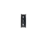 Rechte verbinder 180 graden voor Zwart LED profiel 301ZWART