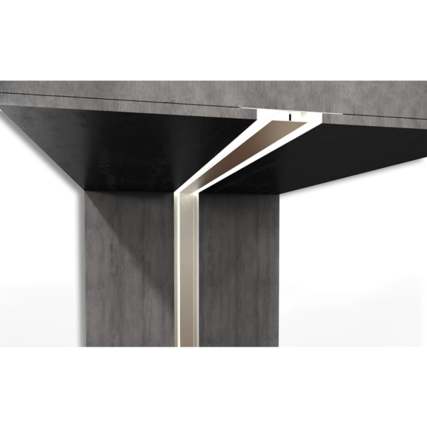 Luksus LED profielen Wit updown LED wandprofiel inclusief afdekking 13,5mm x 40mm - UpDown02wit