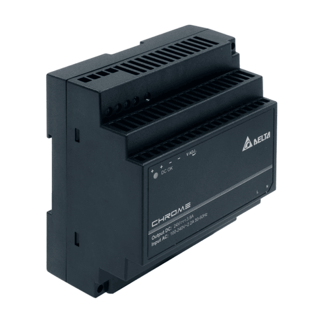 DIN Rail LED voeding 100 watt 24 volt 3.8 Ampère - IP20 - DELTA DRC-24v100w1a