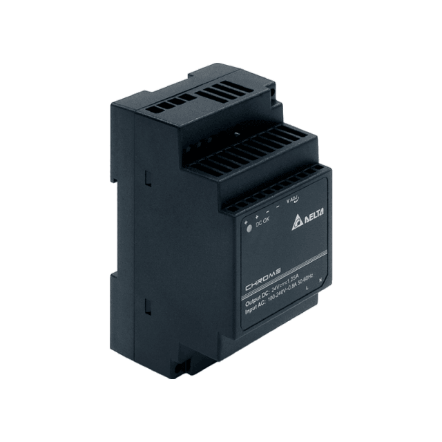 DIN Rail LED voeding 30 watt 24 volt 1,25 Ampère - IP20 - DRC-24V30W1AZ
