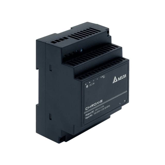 DIN Rail LED voeding 60 watt 24 volt 2,5 Ampère - IP20 - DRC-24V60W1AZ