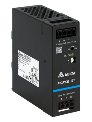 DIN Rail LED voeding 240 watt 24 volt 10 Ampère – IP20 - DRF-24V240W1GBA