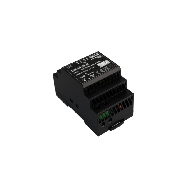 DIN Rail LED voeding 60 watt 48 volt 1,25 Ampère - IP20 - DL2-60-48-U