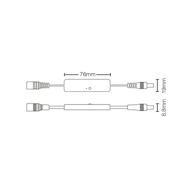 Mini compacte LED strip controller - 1 zone - PRO - Miboxer MLR1