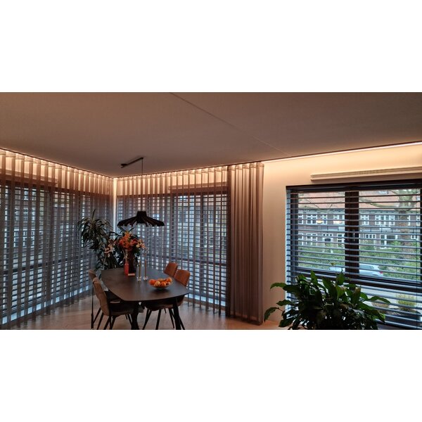 Luksus LED strips PRO LUMEN COB LED strip extra warm wit 2700K 14W 2500LM 512 LED’s p/m 24VDC IP20 - 5 meter