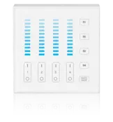 Witte LED wanddimmer voor enkel kleurige LED – Draadloos - B5 - Wit