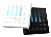 Witte LED wanddimmer voor enkel kleurige LED – Draadloos - B5 - Wit