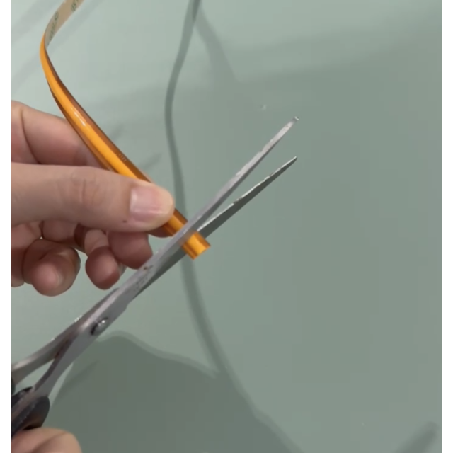 Free cut LED strips  PRO COB LED strip extra warm wit 2700K 12W 1200LM 528 LED’s p/m 24VDC IP20 - 50 meter - vrij knipbaar