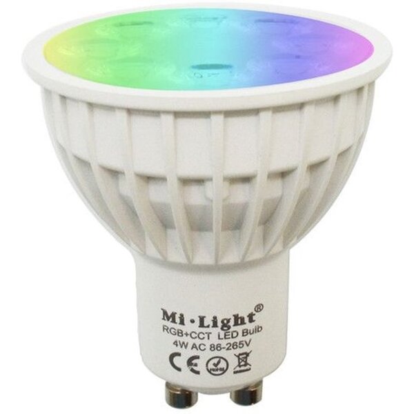 Miboxer Instelbare TUYA GU10 LED Spot RGB+CCT (RGBCCT & 2700K-6500K)