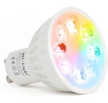 Instelbare TUYA GU10 LED Spot RGB+CCT (RGBCCT & 2700K-6500K)