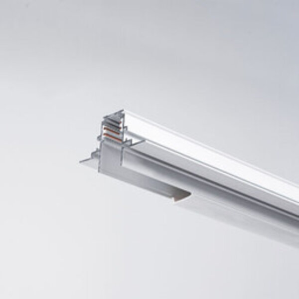 48V LED railsysteem - Powergear LED 48V inbouw rails 100-400 cm - Wit
